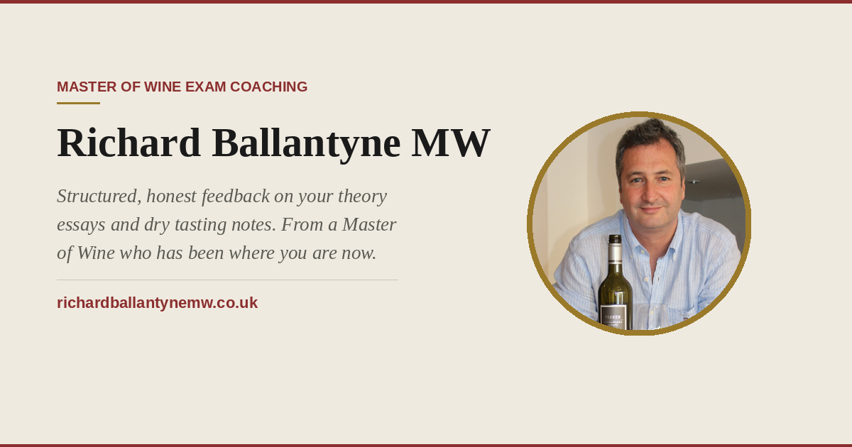 Master of Wine Exam Coaching